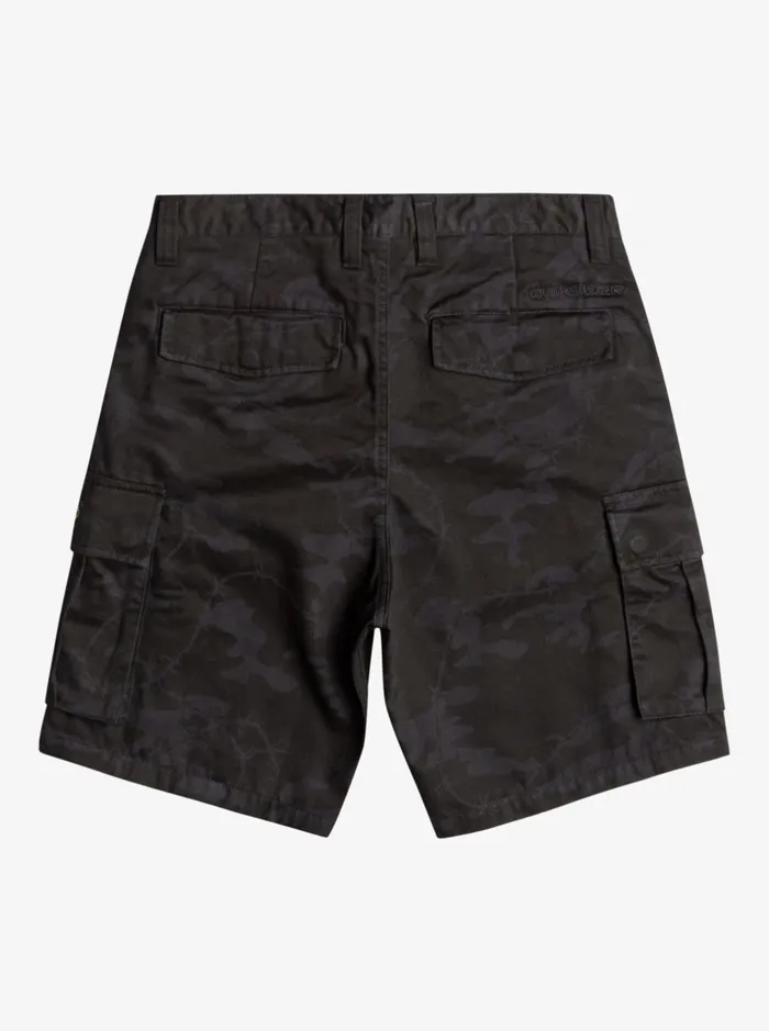 Shorts and Amphibians Men Quiksilver Mikey Cargo Shorts Tarmac Mongrel Camo Shorts and Amphibians Men Quiksilver Mikey Cargo Shorts Tarmac Mongrel Camo