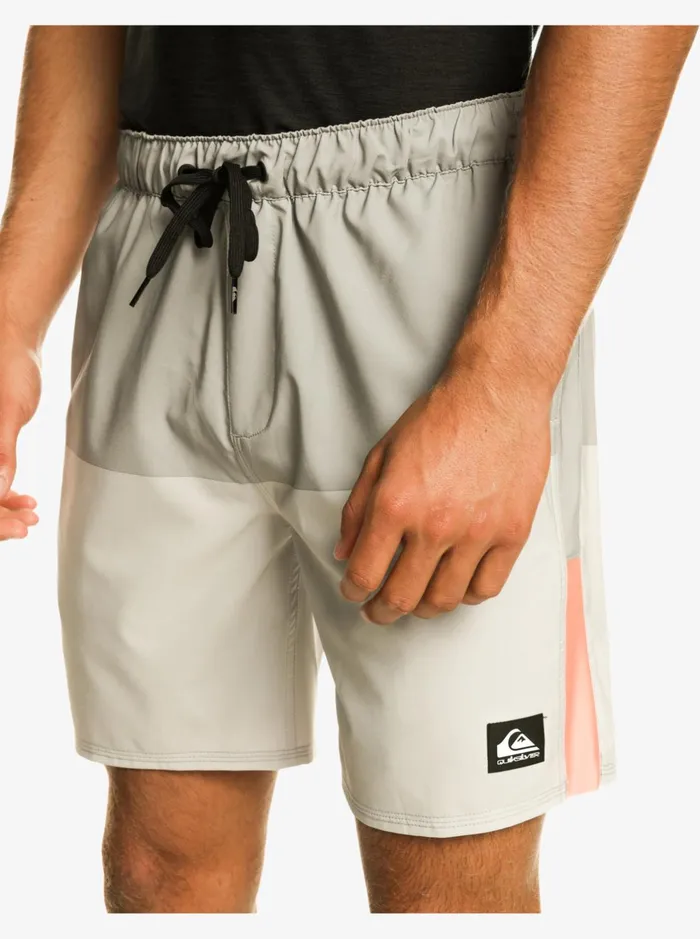Shorts and Amphibians Men Quiksilver Omni Stretch 17034 Training Shorts Grey Violet Shorts and Amphibians Men Quiksilver Omni Stretch 17034 Training Shorts Grey Violet