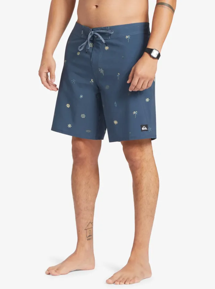 Shorts and Amphibians Men Quiksilver Surfsilk 69 18034 Boardshorts Midnight Navy Heat Waves Shorts and Amphibians Men Quiksilver Surfsilk 69 18034 Boardshorts Midnight Navy Heat Waves