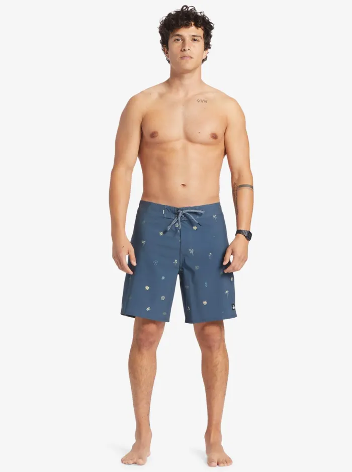 Shorts and Amphibians Men Quiksilver Surfsilk 69 18034 Boardshorts Midnight Navy Heat Waves Shorts and Amphibians Men Quiksilver Surfsilk 69 18034 Boardshorts Midnight Navy Heat Waves