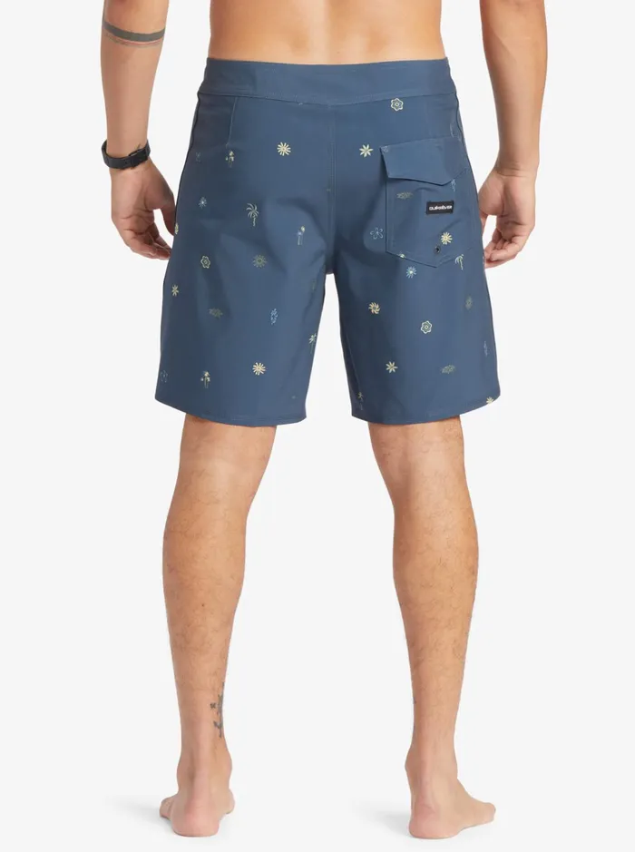 Shorts and Amphibians Men Quiksilver Surfsilk 69 18034 Boardshorts Midnight Navy Heat Waves Shorts and Amphibians Men Quiksilver Surfsilk 69 18034 Boardshorts Midnight Navy Heat Waves