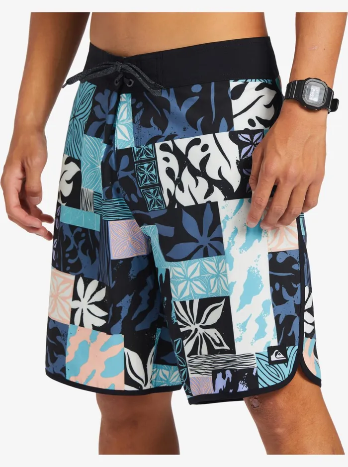Shorts and Amphibians Men Quiksilver Surfsilk Hawaii Scallop 19 19034 Boardshorts Black Shorts and Amphibians Men Quiksilver Surfsilk Hawaii Scallop 19 19034 Boardshorts Black