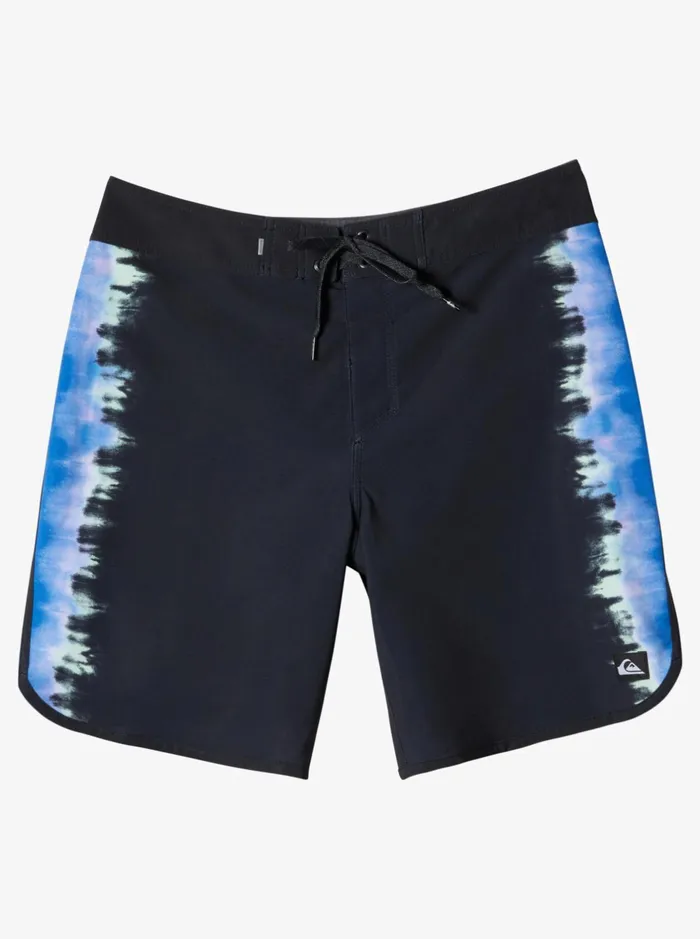Shorts and Amphibians Men Quiksilver Surfsilk Scallop 19034 Boardshorts Black Shorts and Amphibians Men Quiksilver Surfsilk Scallop 19034 Boardshorts Black