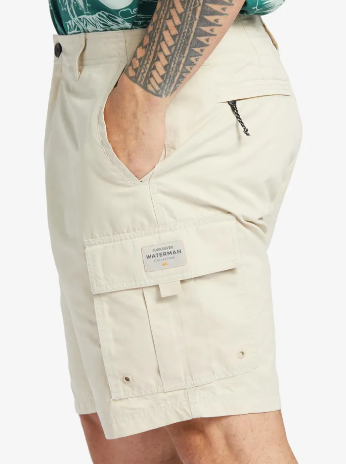 Shorts and Amphibians Men Quiksilver Waterman Waterman Maldive Atoll Cargo 20034 Shorts Brown Rice Shorts and Amphibians Men Quiksilver Waterman Waterman Maldive Atoll Cargo 20034 Shorts Brown Rice