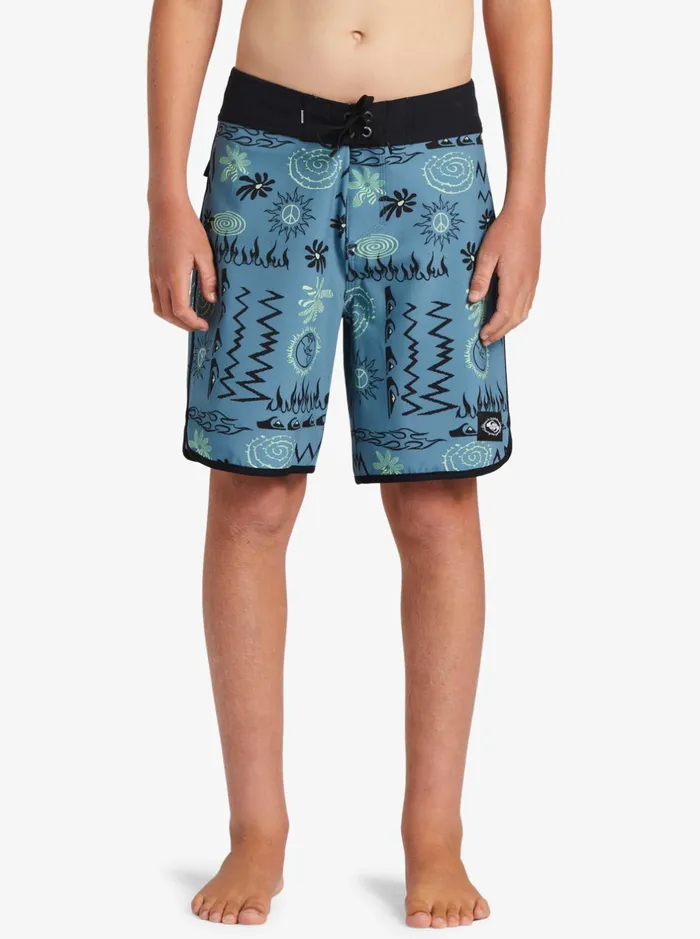 Shorts Boys Quiksilver Boy039s 816 Surfsilk Radical Scallop 16 Boardshorts Aegean Blue Shorts Boys Quiksilver Boy039s 816 Surfsilk Radical Scallop 16 Boardshorts Aegean Blue
