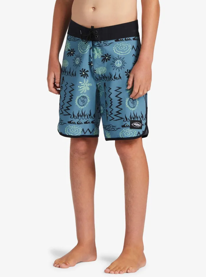 Shorts Boys Quiksilver Boy039s 816 Surfsilk Radical Scallop 16 Boardshorts Aegean Blue Shorts Boys Quiksilver Boy039s 816 Surfsilk Radical Scallop 16 Boardshorts Aegean Blue