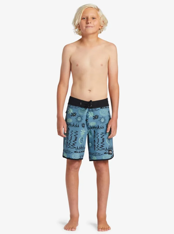 Shorts Boys Quiksilver Boy039s 816 Surfsilk Radical Scallop 16 Boardshorts Aegean Blue Shorts Boys Quiksilver Boy039s 816 Surfsilk Radical Scallop 16 Boardshorts Aegean Blue