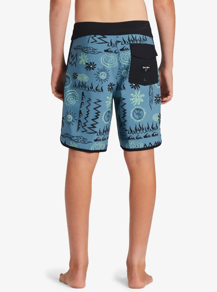 Shorts Boys Quiksilver Boy039s 816 Surfsilk Radical Scallop 16 Boardshorts Aegean Blue Shorts Boys Quiksilver Boy039s 816 Surfsilk Radical Scallop 16 Boardshorts Aegean Blue