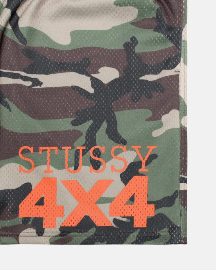 Shorts Men Stussy 4X4 MESH SHORT Camo Shorts Men Stussy 4X4 MESH SHORT Camo