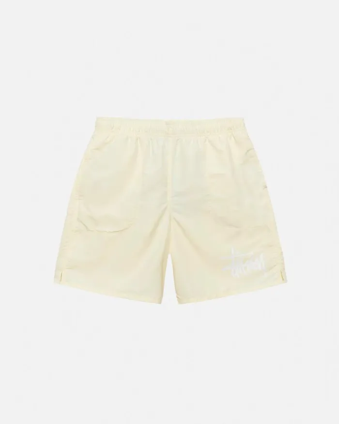 Shorts Men Stussy BIG BASIC WATER SHORT Cream