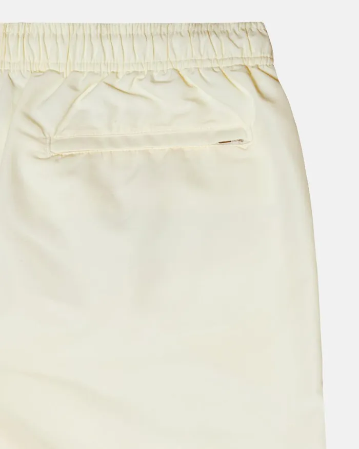 Shorts Men Stussy BIG BASIC WATER SHORT Cream Shorts Men Stussy BIG BASIC WATER SHORT Cream
