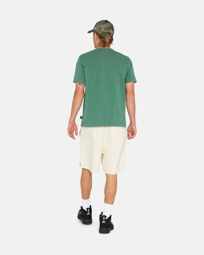 Shorts Men Stussy BIG BASIC WATER SHORT Cream Shorts Men Stussy BIG BASIC WATER SHORT Cream