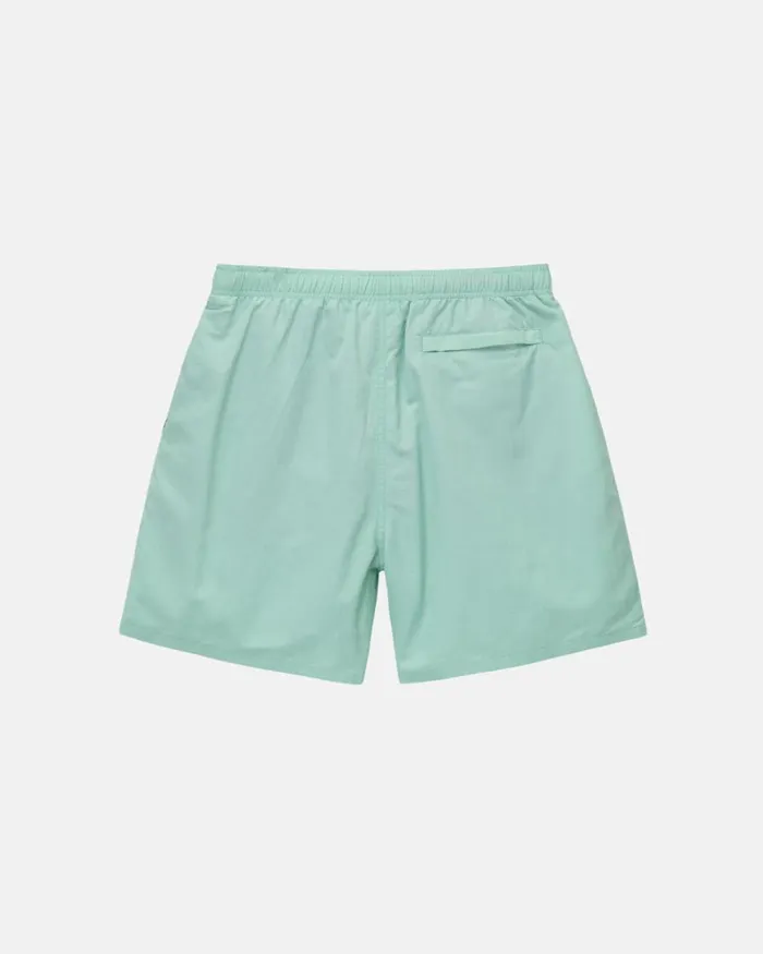 Shorts Men Stussy BIG BASIC WATER SHORT Mint Shorts Men Stussy BIG BASIC WATER SHORT Mint