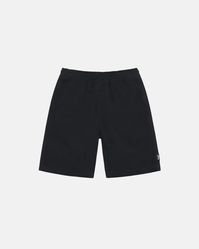 Shorts Men Stussy BRUSHED BEACH SHORT Black