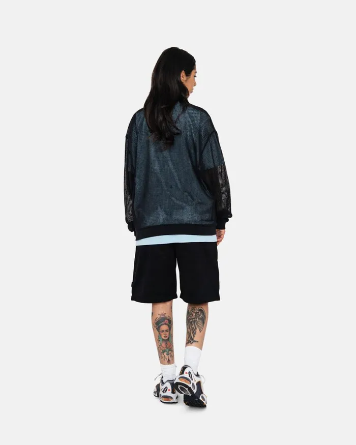 Shorts Men Stussy BRUSHED BEACH SHORT Black Shorts Men Stussy BRUSHED BEACH SHORT Black