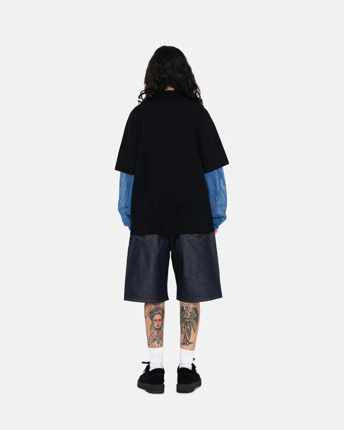 Shorts Men Stussy RAW DENIM BIG OL039 SHORTS Raw Shorts Men Stussy RAW DENIM BIG OL039 SHORTS Raw