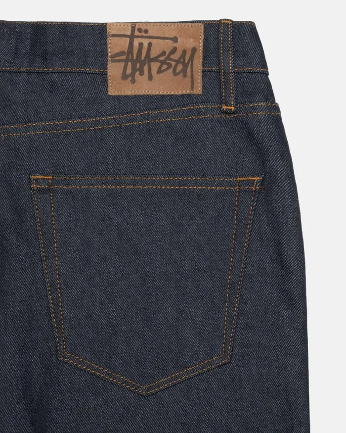 Shorts Men Stussy RAW DENIM BIG OL039 SHORTS Raw Shorts Men Stussy RAW DENIM BIG OL039 SHORTS Raw