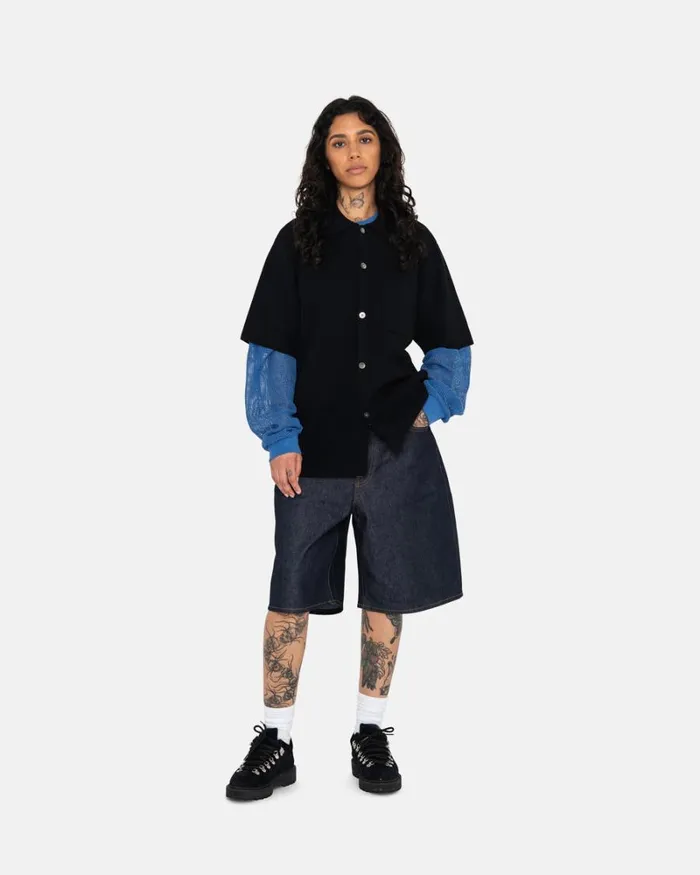 Shorts Men Stussy RAW DENIM BIG OL039 SHORTS Raw Shorts Men Stussy RAW DENIM BIG OL039 SHORTS Raw