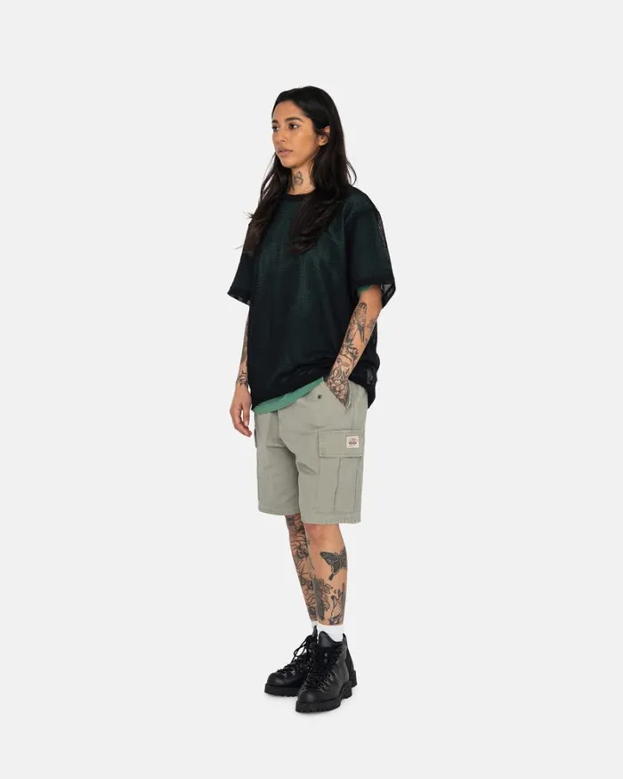 Shorts Men Stussy RIPSTOP CARGO BEACH SHORT Olive Shorts Men Stussy RIPSTOP CARGO BEACH SHORT Olive