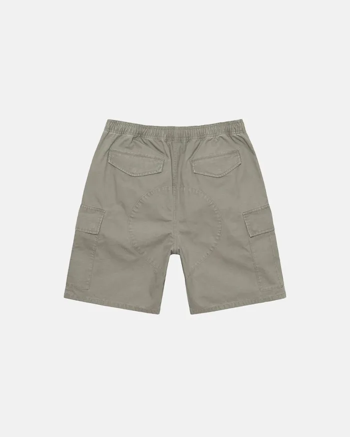 Shorts Men Stussy RIPSTOP CARGO BEACH SHORT Olive Shorts Men Stussy RIPSTOP CARGO BEACH SHORT Olive