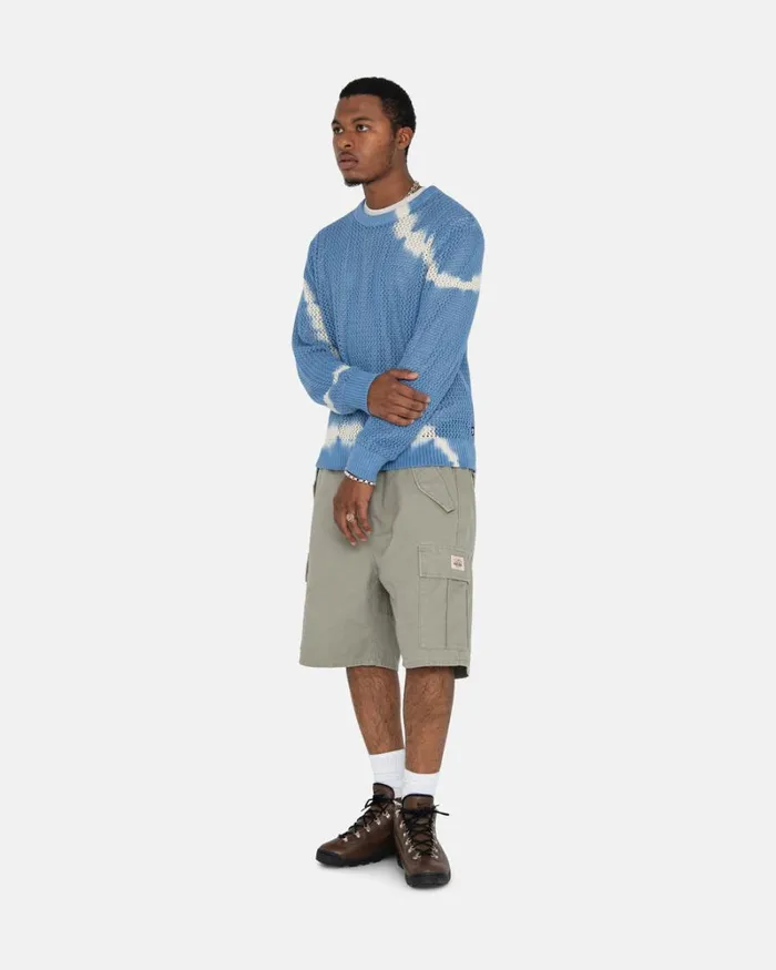 Shorts Men Stussy RIPSTOP CARGO BEACH SHORT Olive Shorts Men Stussy RIPSTOP CARGO BEACH SHORT Olive