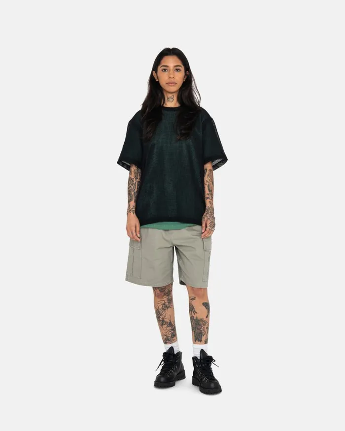 Shorts Men Stussy RIPSTOP CARGO BEACH SHORT Olive Shorts Men Stussy RIPSTOP CARGO BEACH SHORT Olive