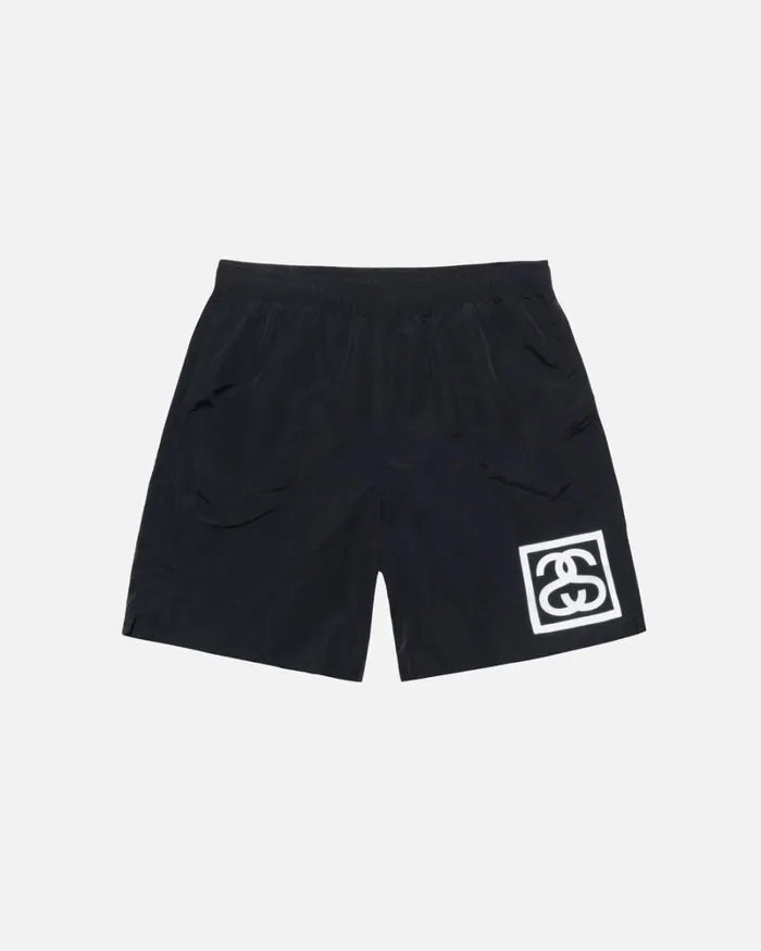 Shorts Men Stussy SSLINK WATER SHORT Black