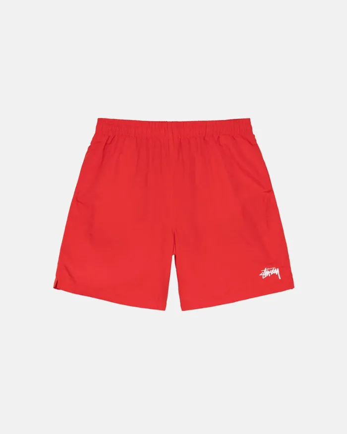 Shorts Men Stussy STOCK WATER SHORT Brite Red