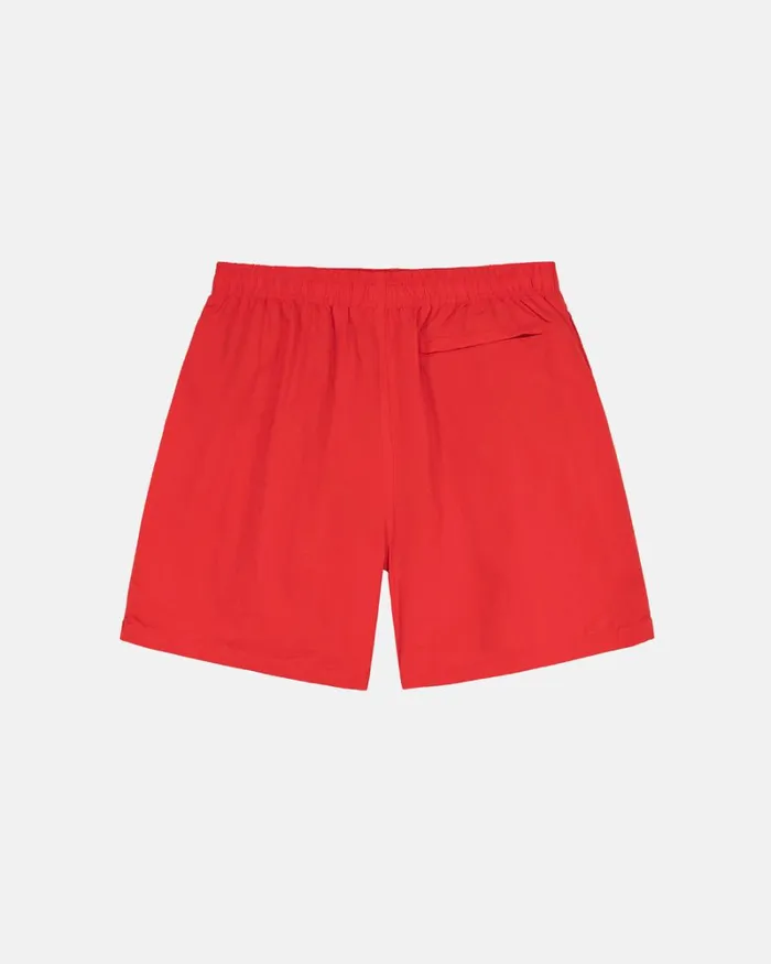 Shorts Men Stussy STOCK WATER SHORT Brite Red Shorts Men Stussy STOCK WATER SHORT Brite Red