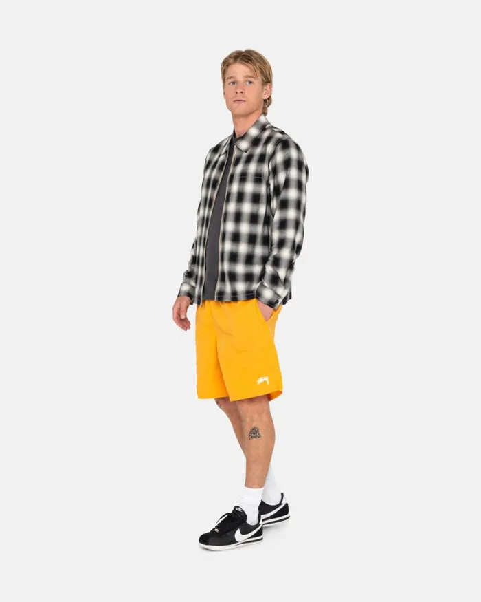 Shorts Men Stussy STOCK WATER SHORT Tangerine Shorts Men Stussy STOCK WATER SHORT Tangerine