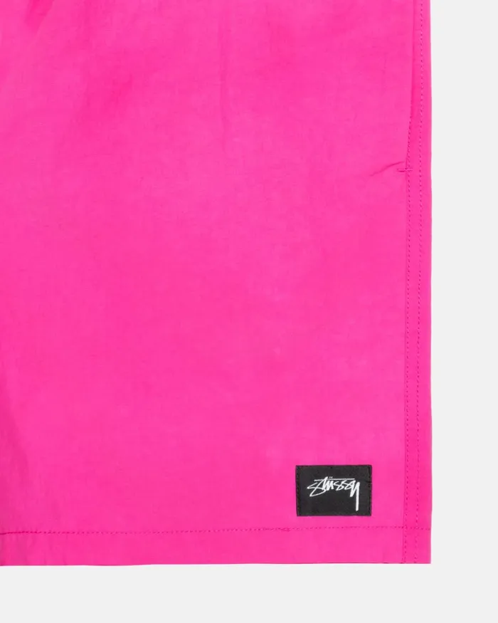 Shorts Men Stussy WAVE DYE NYLON SHORT Fuchsia Shorts Men Stussy WAVE DYE NYLON SHORT Fuchsia