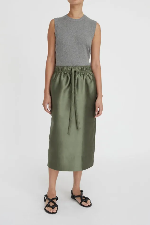 Skirts Women Lee Mathews Penny Midi Skirt Skirts Women Lee Mathews Penny Midi Skirt