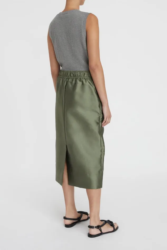 Skirts Women Lee Mathews Penny Midi Skirt Skirts Women Lee Mathews Penny Midi Skirt