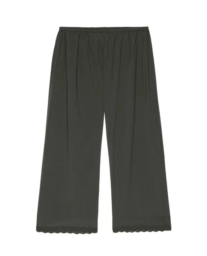 Sleep Bottoms Women039s The Great The Eyelet Easy Sleep Pant Black