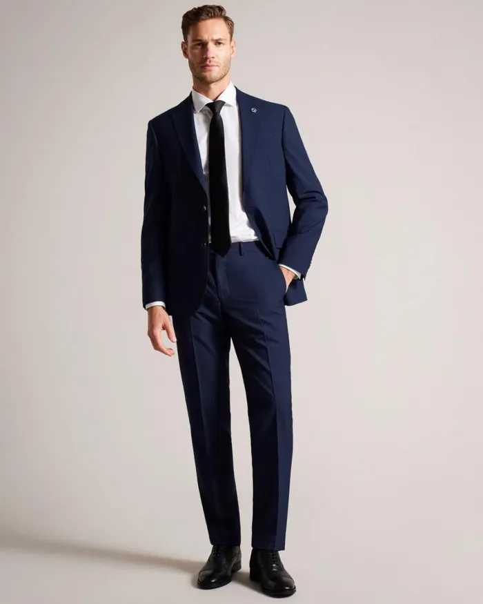 Slim Fit Suit Trousers BrtBlue Men Ted Baker Clothing Slim Fit Suit Trousers BrtBlue Men Ted Baker Clothing