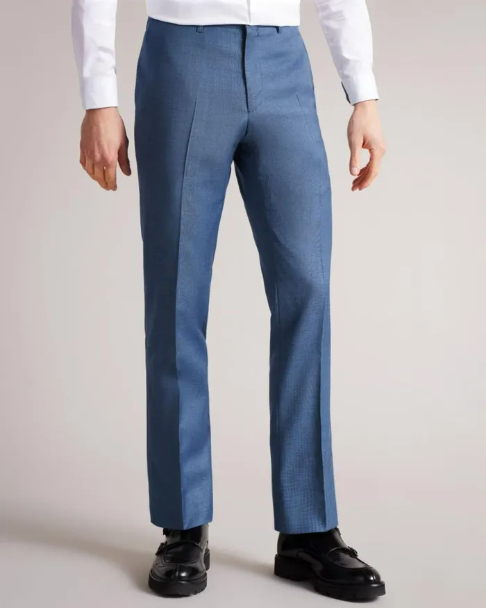 Slim Light Blue Suit Trousers Light Blue Men Ted Baker Clothing Slim Light Blue Suit Trousers Light Blue Men Ted Baker Clothing