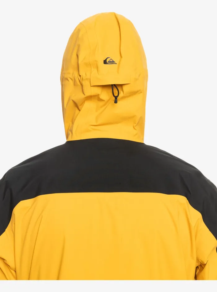 Snow Jackets Men Quiksilver Ultralight GoreTex Technical Snow Jacket Mineral Yellow Snow Jackets Men Quiksilver Ultralight GoreTex Technical Snow Jacket Mineral Yellow