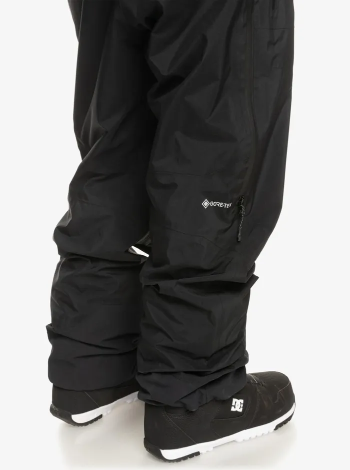 Snow Pants Men Quiksilver Highline Pro Insulated 3l GoreTex Snow Bib Pants True Black Snow Pants Men Quiksilver Highline Pro Insulated 3l GoreTex Snow Bib Pants True Black