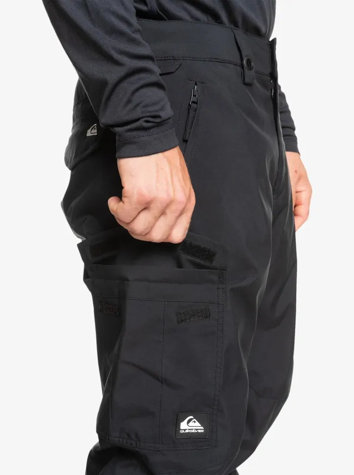 Snow Pants Men Quiksilver Porter Insulated Black Snow Pants True Black Snow Pants Men Quiksilver Porter Insulated Black Snow Pants True Black