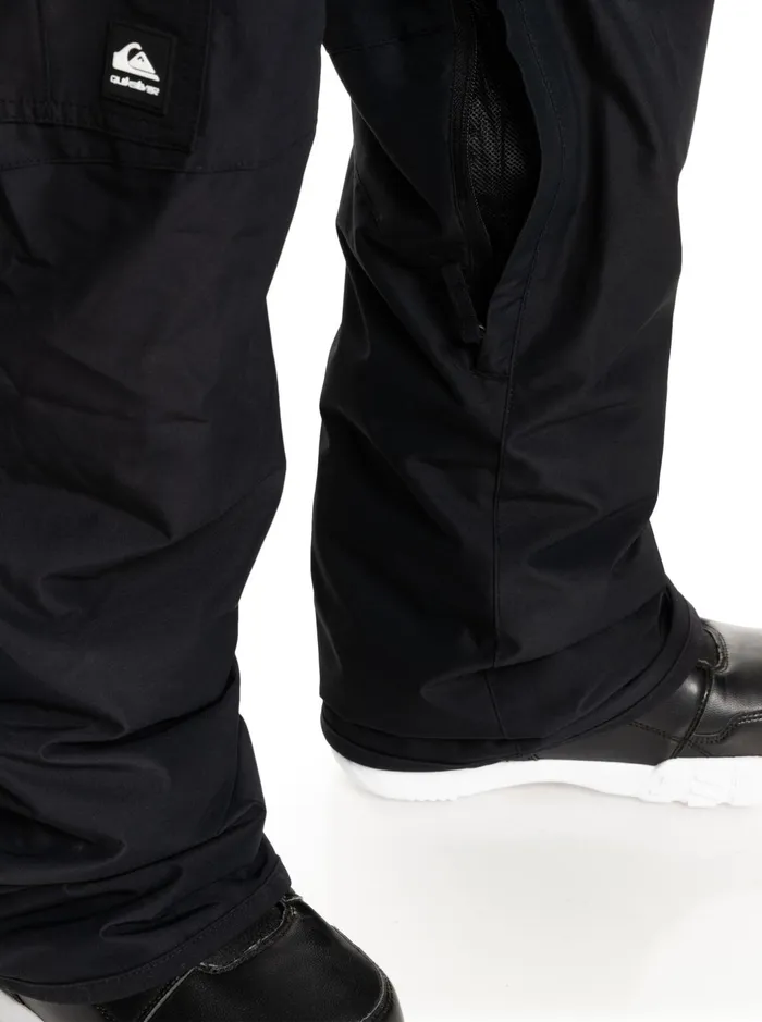 Snow Pants Men Quiksilver Porter Insulated Black Snow Pants True Black Snow Pants Men Quiksilver Porter Insulated Black Snow Pants True Black