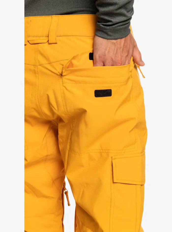 Snow Pants Men Quiksilver Porter Insulated Snow Pants Mineral Yellow Snow Pants Men Quiksilver Porter Insulated Snow Pants Mineral Yellow
