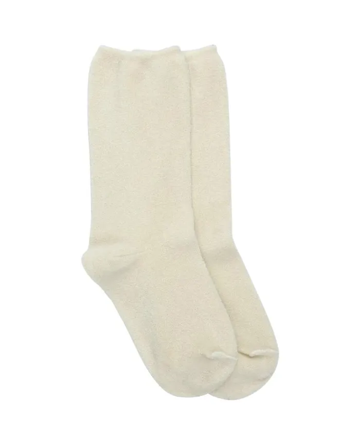 Socks Women039s The Great The Microterry Sock Washed White