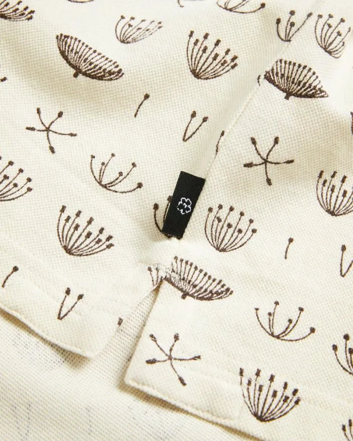 SS Printed Polo White Men Ted Baker Tops SS Printed Polo White Men Ted Baker Tops