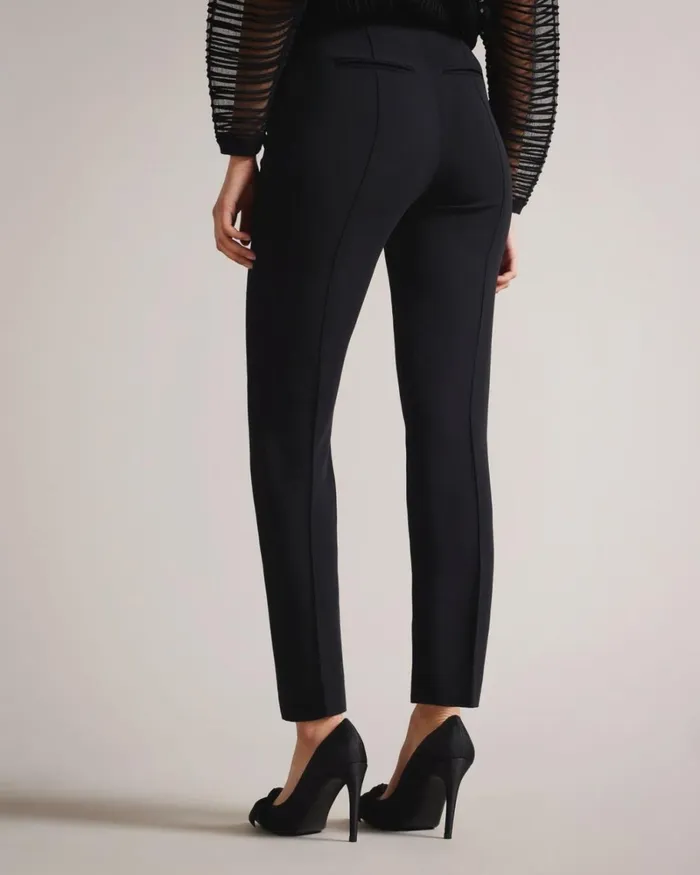 Straight Ankle Trousers Black Women Ted Baker Clothing Straight Ankle Trousers Black Women Ted Baker Clothing