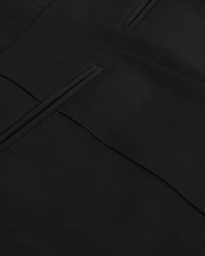 Straight Ankle Trousers Black Women Ted Baker Clothing Straight Ankle Trousers Black Women Ted Baker Clothing