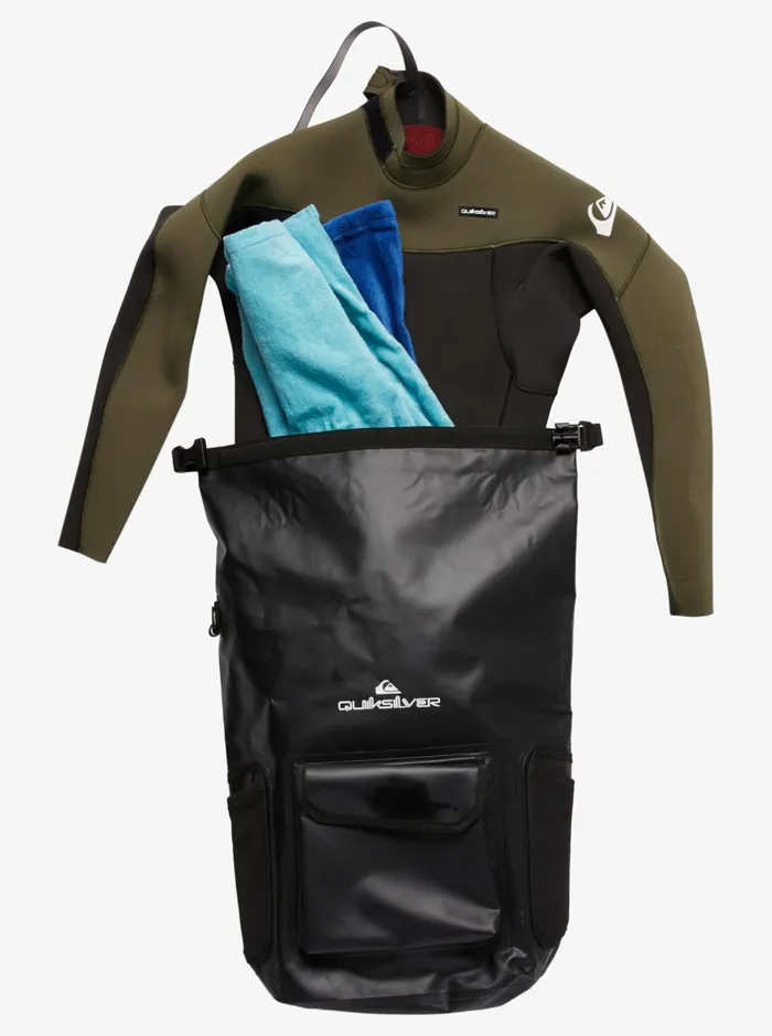 Surf Accessories Men Quiksilver Sea Stash 20l Medium Surf Backpack Blackblack Surf Accessories Men Quiksilver Sea Stash 20l Medium Surf Backpack Blackblack