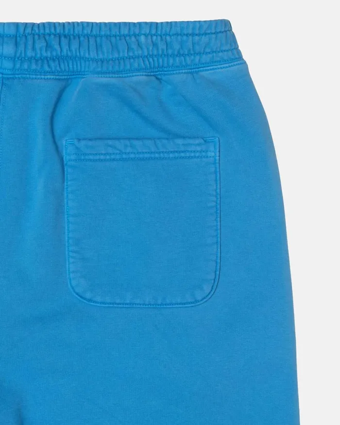 Sweats Men Stussy PIGMENT DYED FLEECE PANT Blue Sweats Men Stussy PIGMENT DYED FLEECE PANT Blue