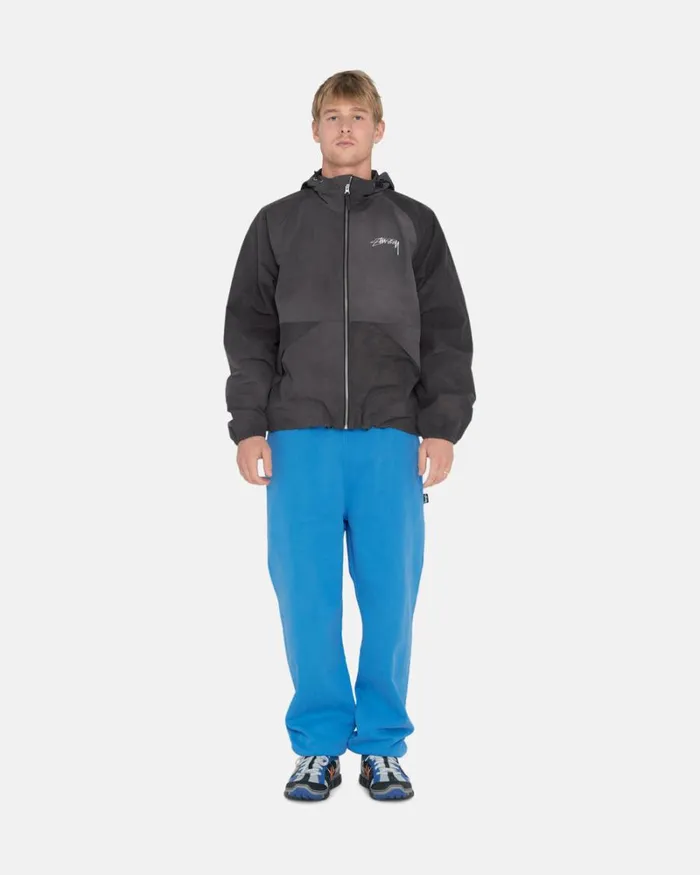 Sweats Men Stussy PIGMENT DYED FLEECE PANT Blue Sweats Men Stussy PIGMENT DYED FLEECE PANT Blue