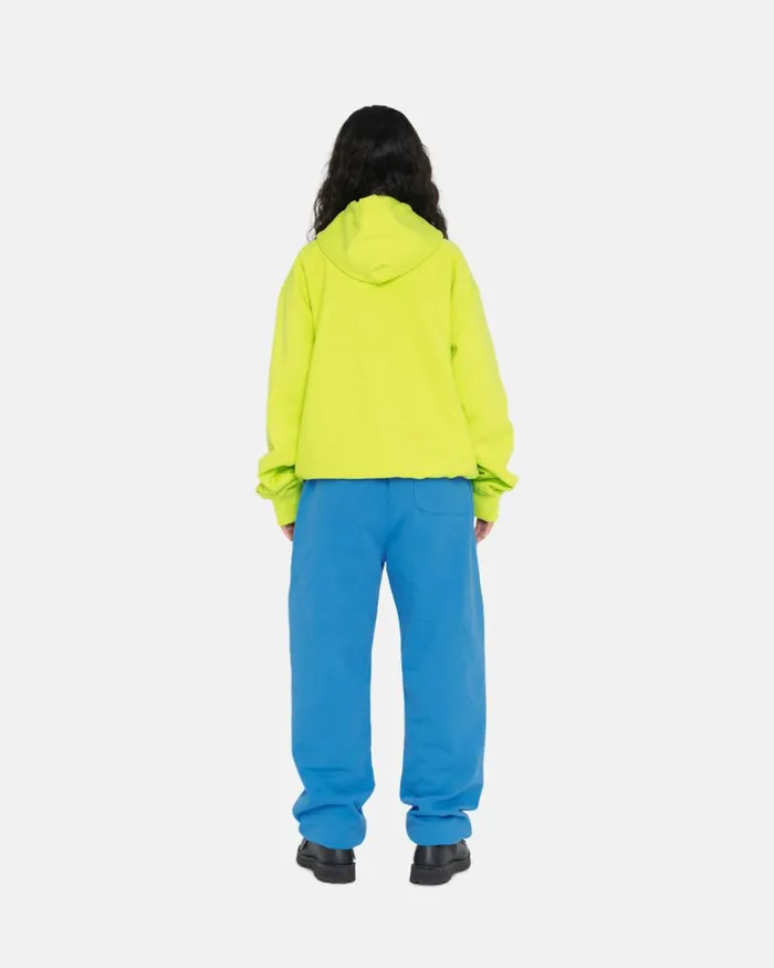 Sweats Men Stussy PIGMENT DYED FLEECE PANT Blue Sweats Men Stussy PIGMENT DYED FLEECE PANT Blue