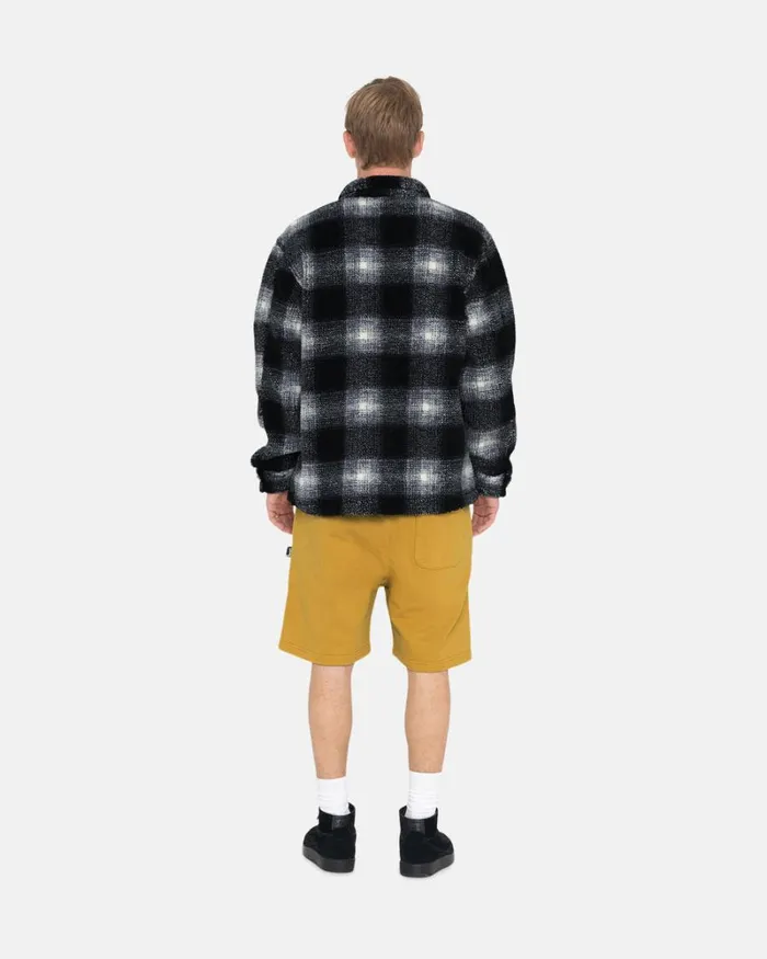 Sweats Men Stussy PIGMENT DYED FLEECE SHORT Gold Sweats Men Stussy PIGMENT DYED FLEECE SHORT Gold